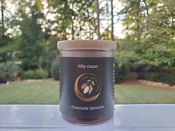 silky cacao chocolate ganache